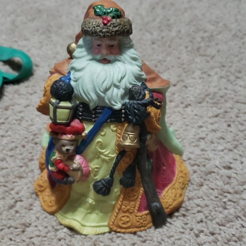 Ceramic St. Nick bell